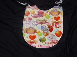 Birthday bib